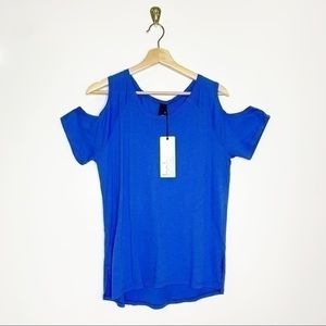 Bobi Los Angeles Cold Shoulder Tee